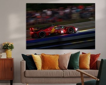 Ferrari in Le Mans von Rick Kiewiet