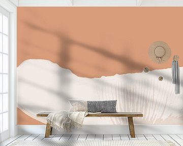 Kinoko - Grafische print paddenstoel van Jebinterior ~ notARTificial ~ BuroJEB