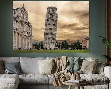 The tower and basilica of Pisa by Ivo de Rooij