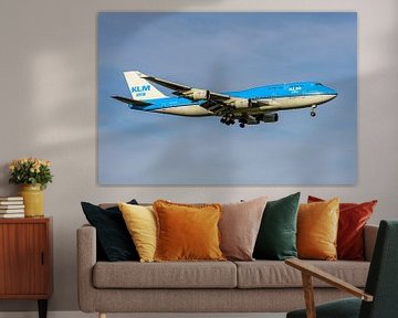 KLM Boeing 747-400 "City of Paramaribo&quot ;. sur Jaap van den Berg