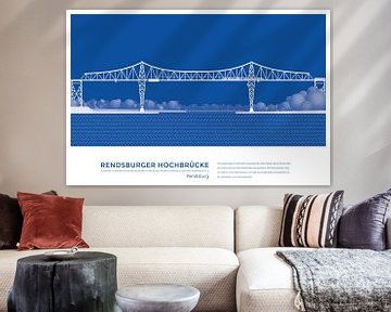 Rendsburg High Bridge by Michael Kunter