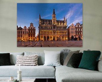 Marktplatz Grand Place, Brüssel  von Gunter Kirsch