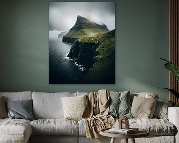 Blick auf die Färöer