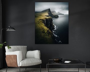 Blick auf die Färöer