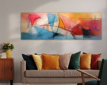 Modern Stilleven Expressionisme 124945 van Abstract Schilderij