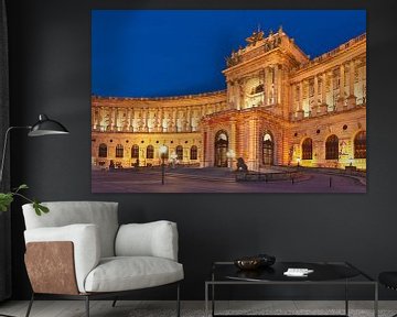 Hofburg Palace, New Castle, Vienna by Gunter Kirsch