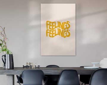 Feelings - Yellow by Pati Cascino