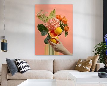 Flowers & lemons by studio snik.