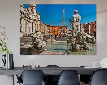 Piazza Navona, Rome sur Gunter Kirsch