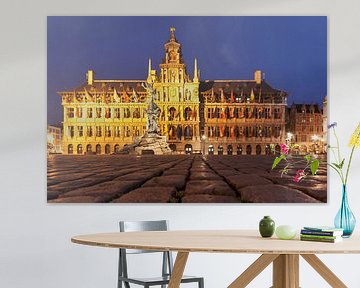 Town hall Antwerp by Gunter Kirsch