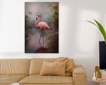 Launischer Flamingo von Whale & Sons