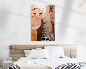 El badi Palace | Marrakech Marocco | Travel Photography | Fine art Print van Inge Pieck