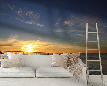 Seebrücke auf Rügen van Ostsee Bilder