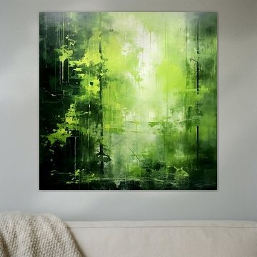 Green Abstract by Dakota Wall Art