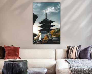 The pagodas of Kyoto by Endre Lommatzsch