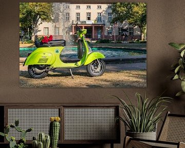 Vespa V50 speciale van Wilde50er