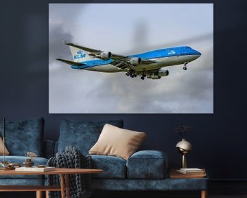 KLM Boeing 747-400 "City of Karachi". von Jaap van den Berg