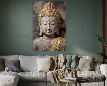 Bouddha sur Wall Wonder