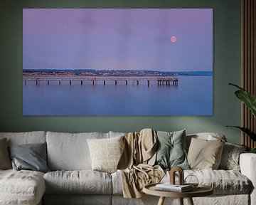 Lune de sang à Falkenberg sur Henk Meijer Photography