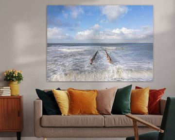 The Power of the Sea at Breskens by Charlene van Koesveld