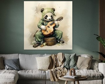 Pippin Panda, de Troubadour van het bamboe Rijk van Karina Brouwer