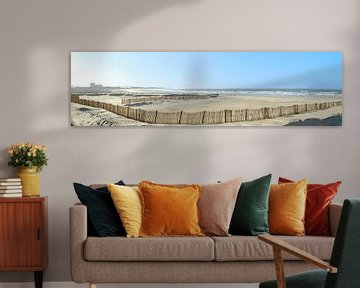 Strand van Calais, Opaalkust, Frankrijk van Eugenio Eijck