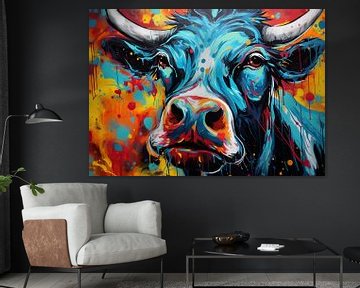 Cow Design 9391 by ARTEO Paintings