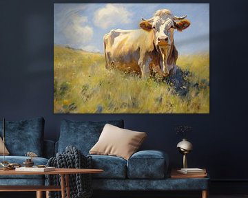 Portrait Cows by ARTEO Paintings