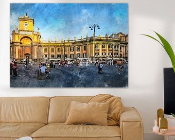 Neapol Napoli Italie art de la ville #Napoli sur JBJart Justyna Jaszke