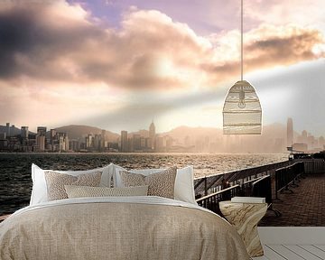 Enter the Dragon - Skyline Hongkong von Cho Tang