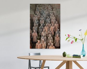 The Terracotta Army of Xian in China by Roland Brack