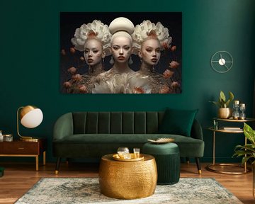 The Three Flower Princesses by Karina Brouwer