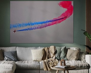 The Red arrows by Pyter de Roos