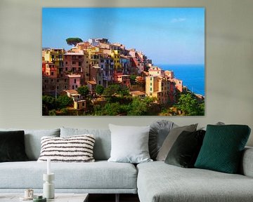Farben von Italien I Corniglia, Cinque Terre von Floris Trapman