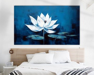 Lotus Blue by Jacky