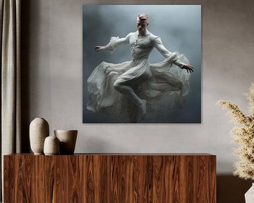 Graceful ballet dancer by Ton Kuijpers