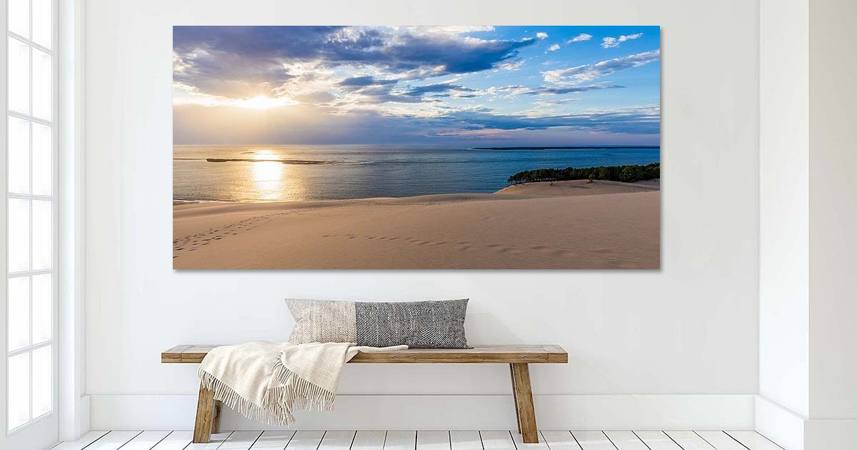 Produktbild von BaHeLs Malaga Spanien Vintage-Reiseposter, Querformat, 40 X 60 Cm, Leinwand-Kunstdruck, Gemälde Für Wanddekoration, Wohnzimmer