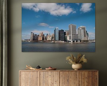 New york skyline manhattan van Erik van 't Hof