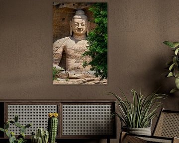 The Buddhas of the Yungang Grottoes in China by Roland Brack