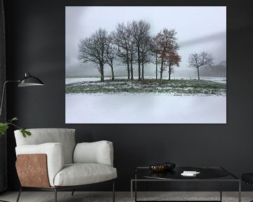 Winter landscape by Saskia Veenstra