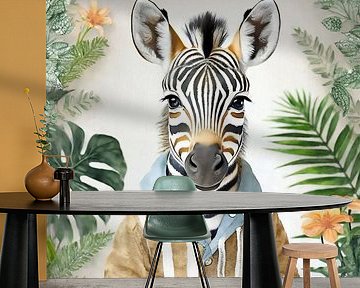 Zebra jungle by Martin Mol