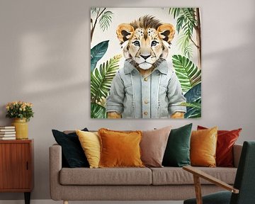 Leeuw jungle