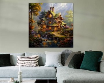 Sprookjes huis van TheXclusive Art