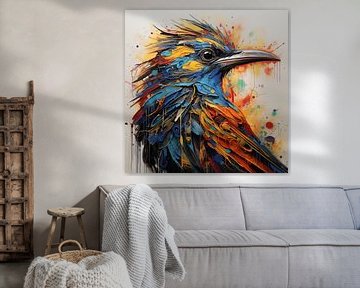 Hummingbird bird artistic by TheXclusive Art