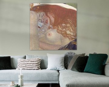 Danae, Gustav Klimt (Ausschnitt)
