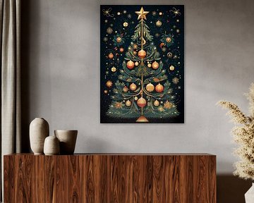 Kerstboom 1 van Gabriela Rubtov