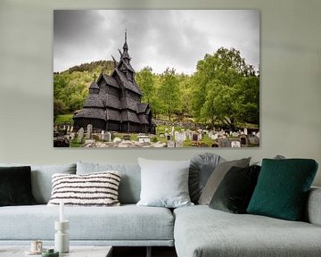 Staafkerk (Borgund) in Noorwegen van H Verdurmen
