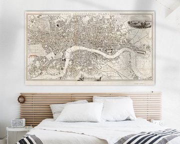 Payne's illustrated plan of London