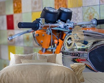 Zündapp KS50 Watercooled tank detail by Wilde50er