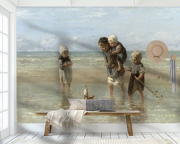 Kinderen der Zee, Jozef Israëls (gezien bij vtwonen)